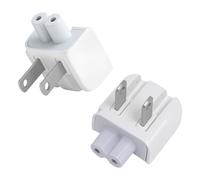 Adattatore da Viaggio Europa verso USA 2 Pezzi - Adattatore Universale per MacBook, iPad, iPhone - Compatto e Sicuro per i Viaggi negli USA, Canada, Messico