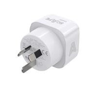 Adattatore da viaggio Europeo a Australia/China Compatibile Schuko Tipo C/F 250V 15A 3450W