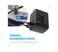 Adattatore da Viaggio Internazionale con Prese CA, Adattatore di Alimentazione Universale per Tutto il Mondo 3 USB + Tipo C, Perfetto per Molti Paesi