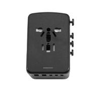 Adattatore da Viaggio Internazionale con Prese CA, Adattatore di Alimentazione Universale per Tutto il Mondo 3 USB + Tipo C, Perfetto per Molti Paesi