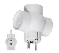 Adattatore Da Viaggio Multi-conversione - Compatibile Con Europa, Germania E Russia, Presa Di Prolunga CA A 3 Uscite, Convertitore Di Alimentazione Per Viaggi All'estero | Adattatore Mobile Per Viaggi