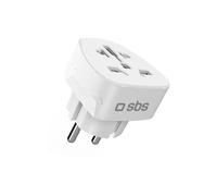 ADATTATORE DA VIAGGIO SBS TEADAPTDEWORLD Trasparente
