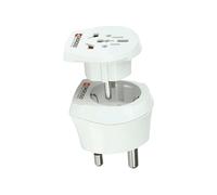 ADATTATORE DA VIAGGIO SKROSS 1.500202-E - 2 in 1, compatibile Sudafrica e Europa, 16A, 2500W, poli 2-3