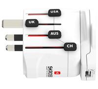 ADATTATORE DA VIAGGIO SKROSS PRO - World & USB