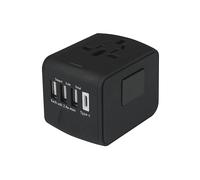 ADATTATORE DA VIAGGIO SOGO ADT-SS-18125 Nero