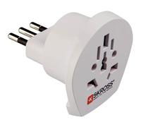 Poly Pool Adattatore universale da viaggio PP0444 Tipo L (IT) Bianco