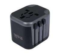 ADATTATORE DA VIAGGIO UNIVERSALE 2XUSB 12W - YT-81301