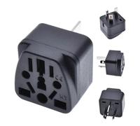 Adattatore da viaggio universale | Adattatore per presa internazionale a 3 pin per la Nuova Zelanda - Adattatore da parete 250V10A per viaggiare in Cina, Australia, Nuova Zelanda, Argentina