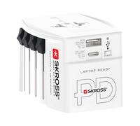 Adattatore da viaggio universale MUV con porte USB-A e USB-C Power Delivery 30W