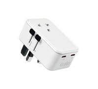 Adattatore da viaggio universale slim 15W con 2 porte USB-C e 1 porta USB-A