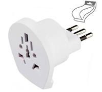ADATTATORE DA VIAGGIO UNIVERSALE SPINA 10A -ECO30199 ECOVA