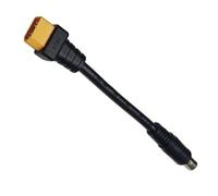Adattatore da XT60 a DC8020 | Connettore di proiettili portatili Potenza del monitor FPV CARCHIO CHARD CAVO per il generatore solare - cavo ad alta efficienza aeromobili modello, conservazione della b