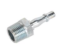Adattatore Maschio 1/2" BSPT Confezione Da 5 - Sealey AC68 Nuovo