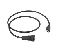 Adattatore dati IP67 impermeabile placcato oro diritto maschio dell'incavo del supporto del pannello E16 per il monitoraggio esterno Automazione industriale ha condotto