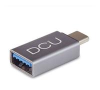 Adattatore DCU Tecnologic da USB-C a USB 3.0 Grigio