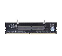Adattatore DDR5 Tester memoria per laptop Convertitore da UDIMM a SO Laptop SODIMM a desktop UDIMM a SO Strumento per tecnico riparazione computer