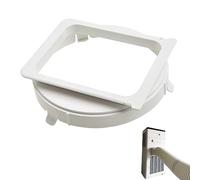Adattatore del tubo flessibile di scarico del condizionatore d'aria portatile BEAHING in plastica, 5.91x5.91 pollici, Interfaccia di raccord, 1 pezzo