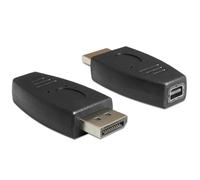Adattatore DeLOCK 65237 DisplayPort a mini DisplayPort Nero