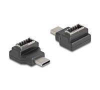 Adattatore DeLock 67235 USB Type-C a USB Type-E Nero 10Gbps