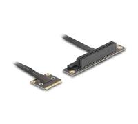 Adattatore Delock 81295 Mini PCI Express PCIe 3.0 x8 20 cm nero