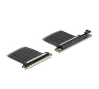 Adattatore Delock 81509 PCIe 4.0 x16 Riser Cable 30 cm Nero