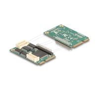 Adattatore Delock 95279 Mini PCIe 4x RS-232 1x DB-25 Cavi Inclusi