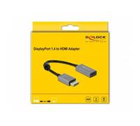 Adattatore DeLOCK DisplayPort 1.4 a HDMI 4K 60 Hz HDR 0,2 m