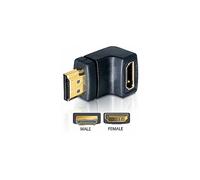 ADATTATORE DELOCK HDMI male HDMI female 90° down