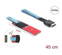 Adattatore Delock M.2 Key M a OCuLink SFF-8611 45 cm