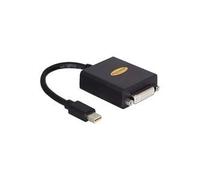 Adattatore Delock Mini DisplayPort 1.1 Plugs DVI Socket Passive Black NEW