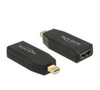 Adattatore DELOCK Mini DisplayPort 1.2 Connettore Active HDMI Socket Black 4K NEW