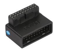 Adattatore Di 90 Gradi Header Usb 3.0 Con Tacca In Basso Ph19b 19pin_