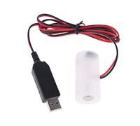 Adattatore di alimentatore, LR14 C Batteria Eliminatore di Alimentazione USB Sostituire 1 A 4pcs 1.5V C Batteria Cellulare