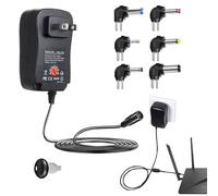 Adattatore di alimentazione,Adattatore LED - Adattatore di alimentazione regolabile da 30 W - Adattatore da 3 V a 12 V AC/DC, adattatore di alimentazione switching di tensione per elettronica d