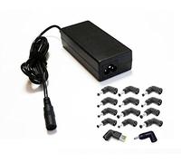 Adattatore di alimentazione - Adattatore universale da 65 W per notebook, più uscite, design compatto ed efficiente, compatibile con vari modelli. *