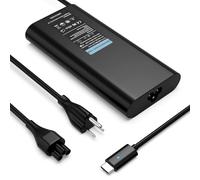 Adattatore di alimentazione CA sottile USB C da 130 W per Dell Latitude 5401 5411 5421 5431 5501 5511 5520 5521 5531 Precision 5770 5760 5750 5570 5560 5550 5530 Tipo 2 in 1. C Caricabatterie per