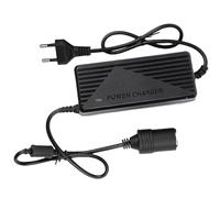 Adattatore di alimentazione da auto, 220 V a 12 V 10 A, alimentatore di rete, convertitore di corrente per aspirapolvere, frigorifero auto, compressore, riempimento pneumatici