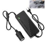 Adattatore di alimentazione da auto, convertitore di tensione da 220 V a 12 V, 15 A, 180 W, alimentatore di rete, adattatore convertitore di corrente con accendisigari per frigoriferi auto
