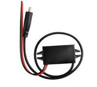 Adattatore di alimentazione del modulo step down DC-DC da 12 V 24 V a 5 V 3A 15 W USB-A femmina/tipo C/dual USB/connettore a filo aperto convertitore di alimentazione for auto(Type-C USB)