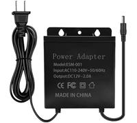 Adattatore di alimentazione della telecamera di sicurezza, linea di alimentazione da 3 metri, cavo della macchina fotografica degli Stati Uniti