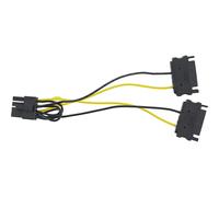 Adattatore di alimentazione interno: 2x SATA a 8 pin per schede grafiche PCIe PCI-Express NEW