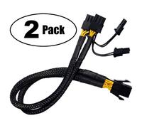 Adattatore di alimentazione PCI-e6Pin a doppio PCIe8Pin per scheda grafica PCI E, cavo di prolunga splitter a Y VGA per GPU, cavo per scheda video da