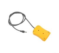 Adattatore di alimentazione per Starlink per mini, compatibile con batterie serie DCB da 18 V-20 V, uscita DC da 2,1 mm, cavo da 1 m, robusto ABS e ottone per l'alimentazione degli attrezzi all'aperto