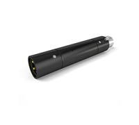 Adattatore di Alimentazione Phantom Professionale XLR 3Pin 48V per Microfono Dinamico Adattatore Preamplificatore con Guadagno 28Db