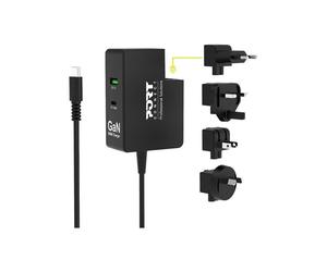 Adattatore di alimentazione PORT Connect - USB, USB-C a 24 pin - 100 Watt