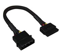 Adattatore di alimentazione SATA Molex 5.25" con guaina