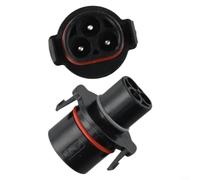 Adattatore di alimentazione solare, convertitore LY01 a BC01, connettore invertitore stazione di ricarica, accessorio compatibile con Deye per centrale elettrica Betteri, nero, confezione da 2