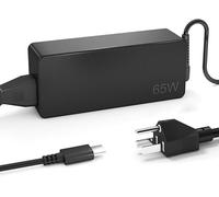 Adattatore di alimentazione USB C da 65 W, caricabatterie QYD Type C compatibile con Lenovo ThinkPad X1 Carbon Gen 10 9 8 7 X1 Yoga 5 6 7 8 L14 T14 T14s Gen 3 Yoga 9i Yoga 7i L13 L15 E14 E15 Cavo di