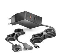 Adattatore di alimentazione USB-C Vuelogic 100W, tecnologia GaN, caricatore rapido PD, adattatore multiplo, caricatore per laptop e dispositivi mobili, nero