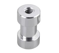 Adattatore di alluminio del basamento della luce da 3/8 a 1/4 vite femmina per treppiedi e monopiede compatibilità treppiedi adattatore